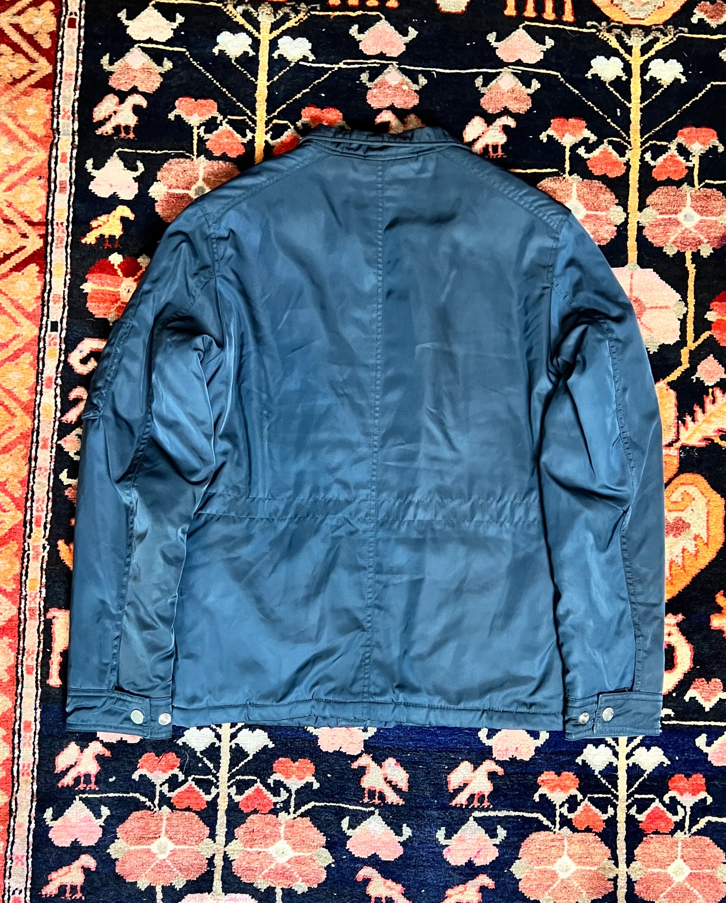 Navy Nylon Army Jacket