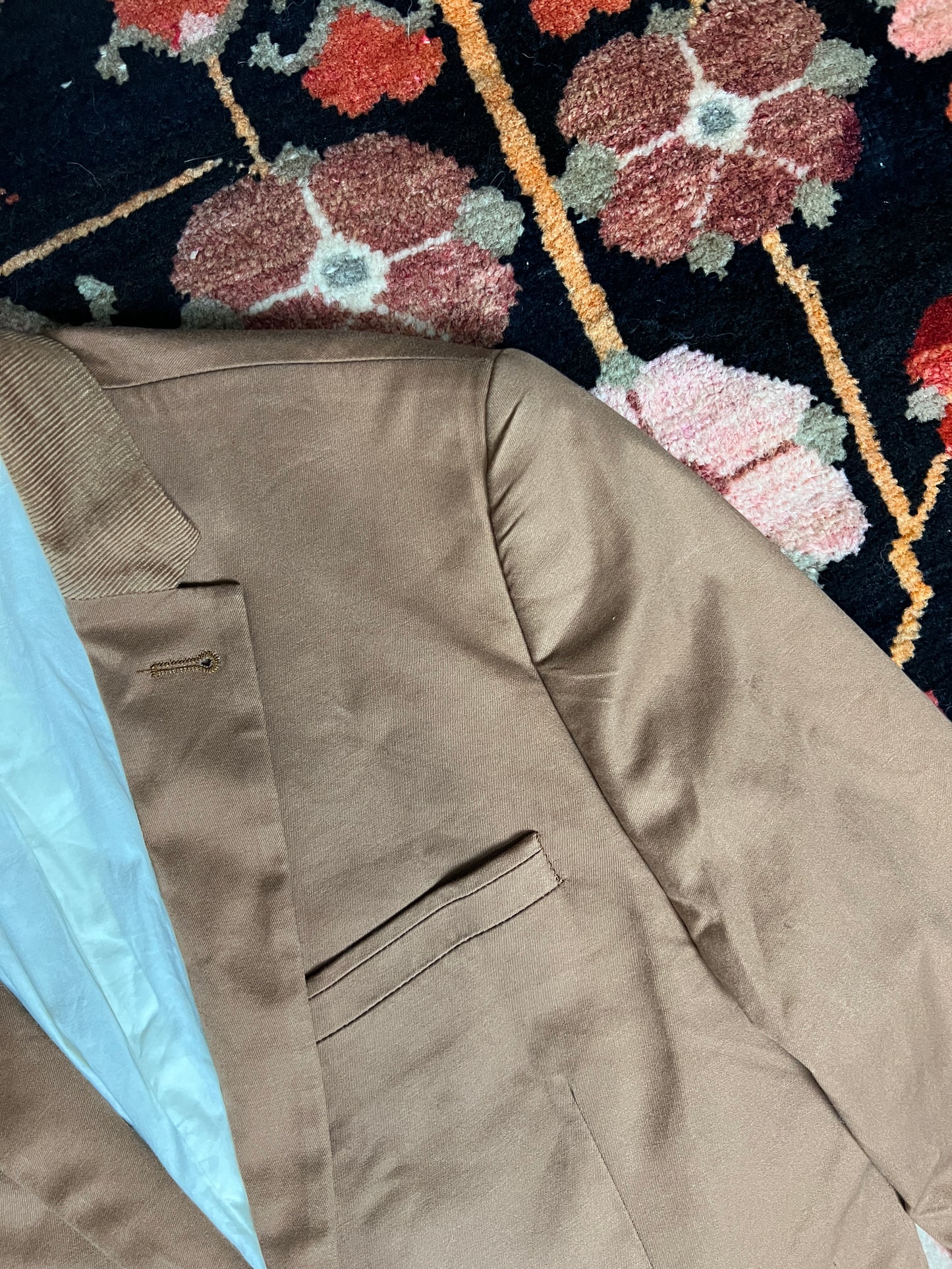 Corduroy Collar Blazer