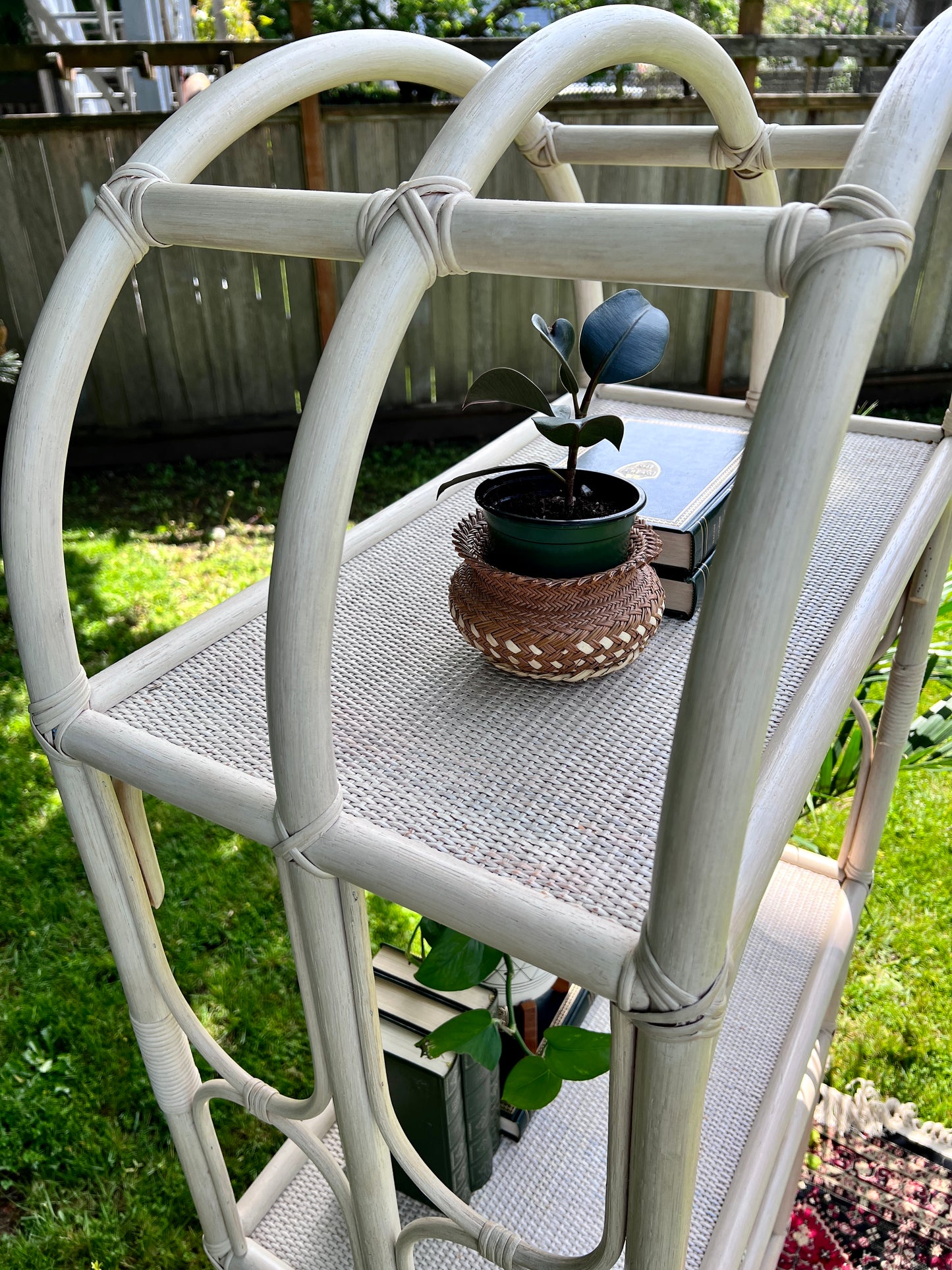 The Conservatory Rattan Shelf