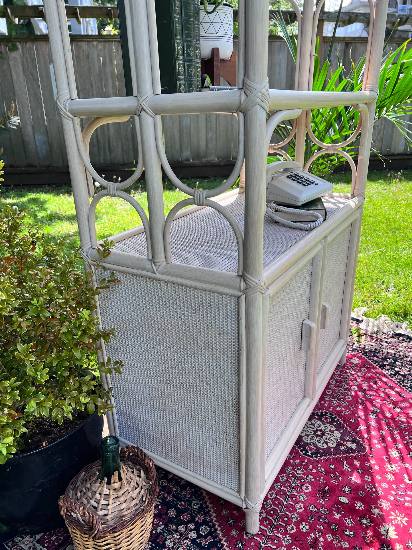 The Conservatory Rattan Shelf