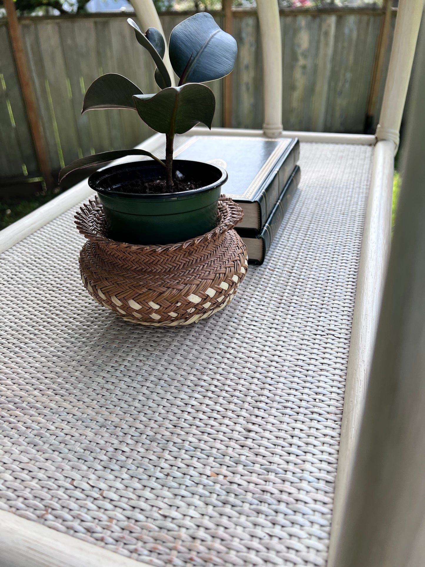 The Conservatory Rattan Shelf