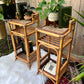 The Casablanca Rattan Side Tables