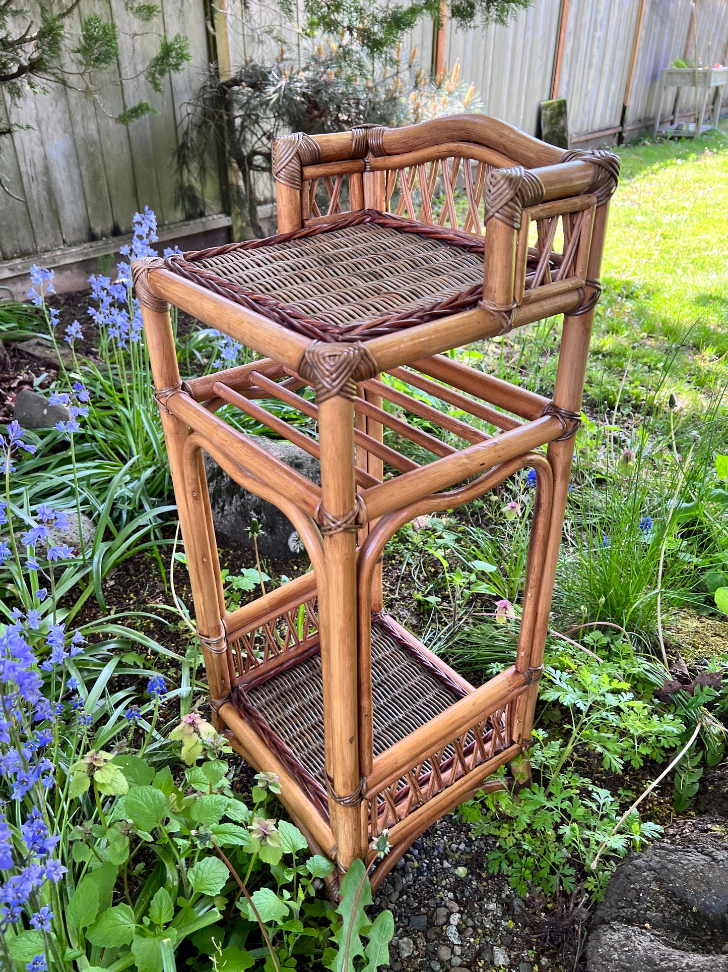The Casablanca Rattan Side Tables