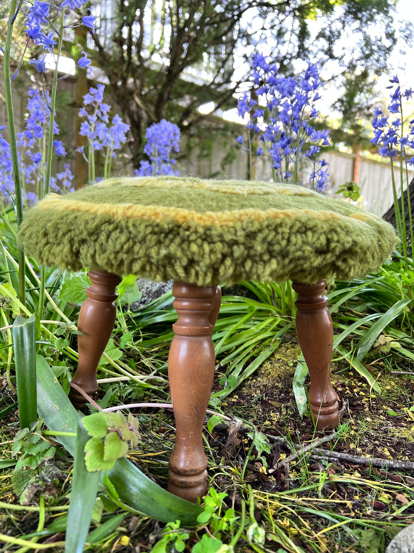 The Far Out Fuzzy Footstool