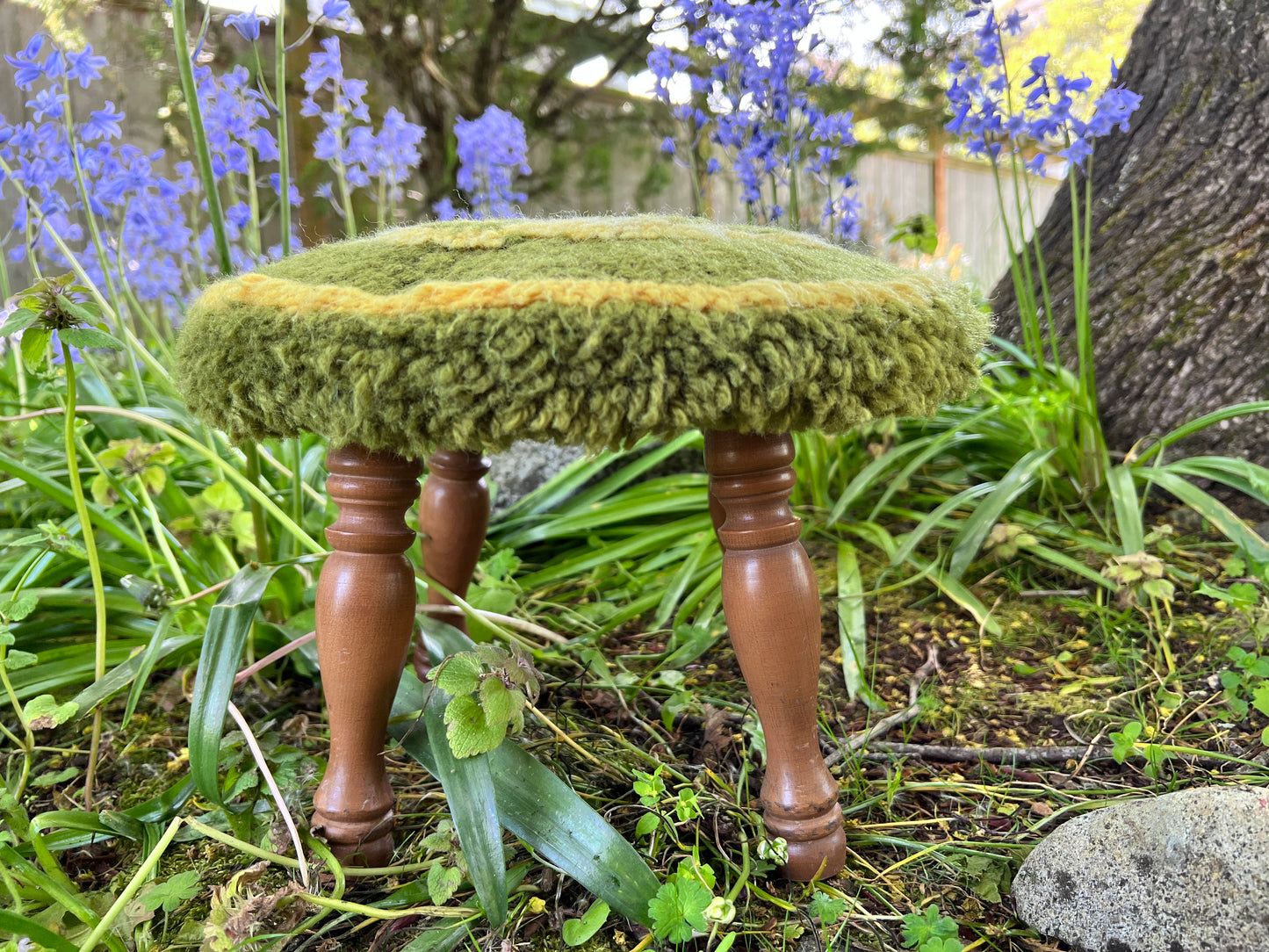 The Far Out Fuzzy Footstool
