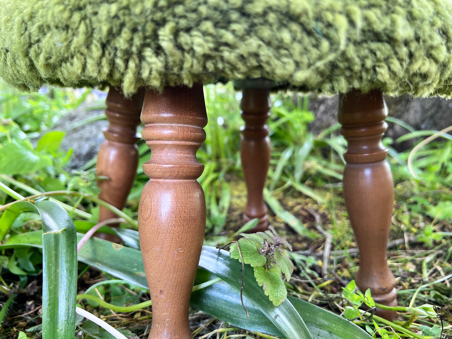 The Far Out Fuzzy Footstool