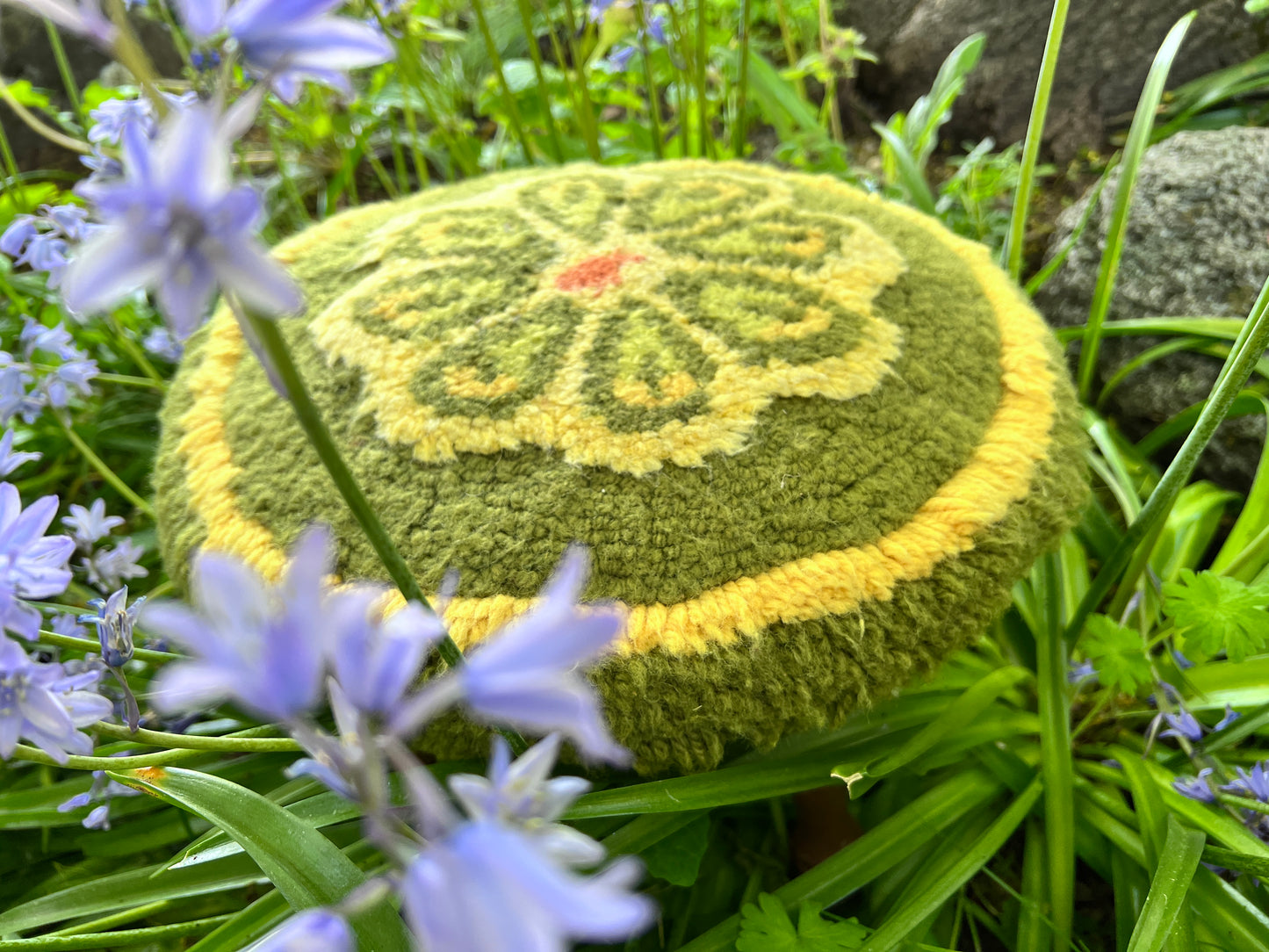 The Far Out Fuzzy Footstool