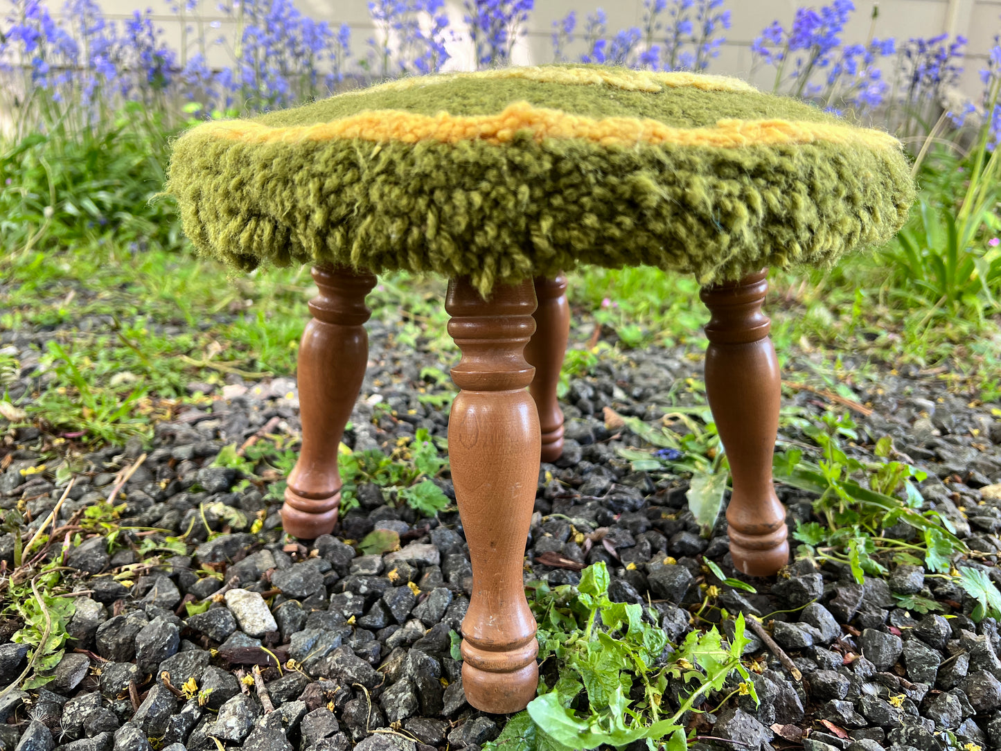 The Far Out Fuzzy Footstool