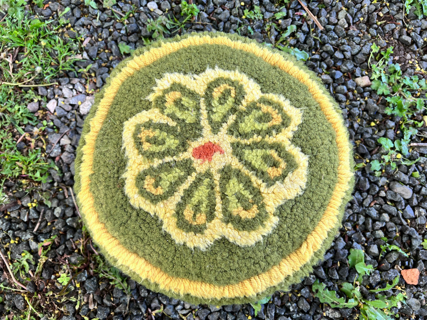The Far Out Fuzzy Footstool