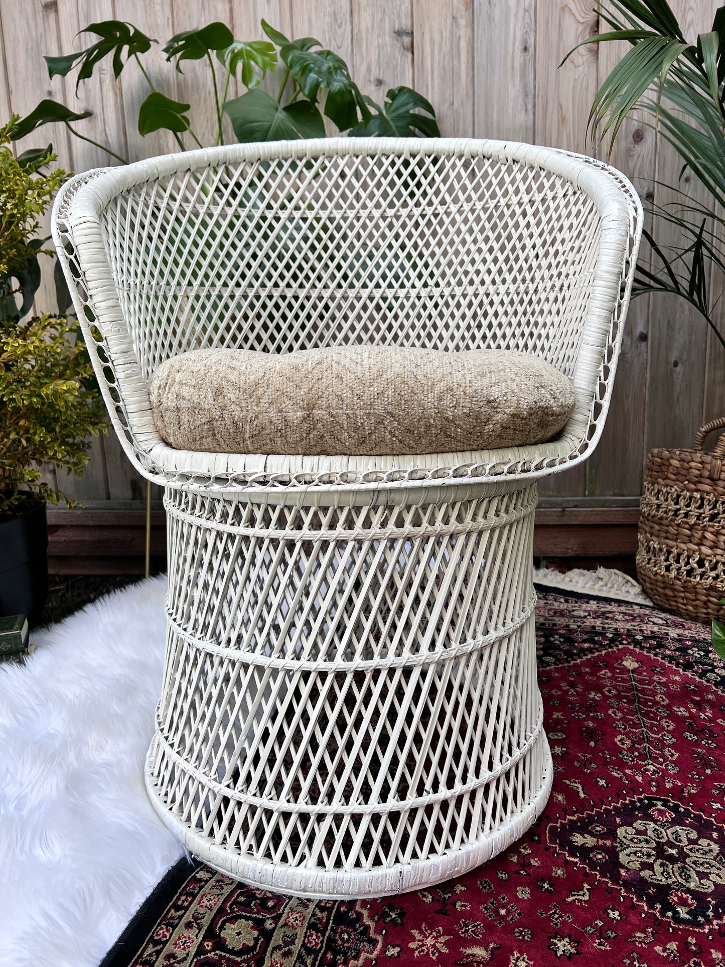The White Peacock Chair
