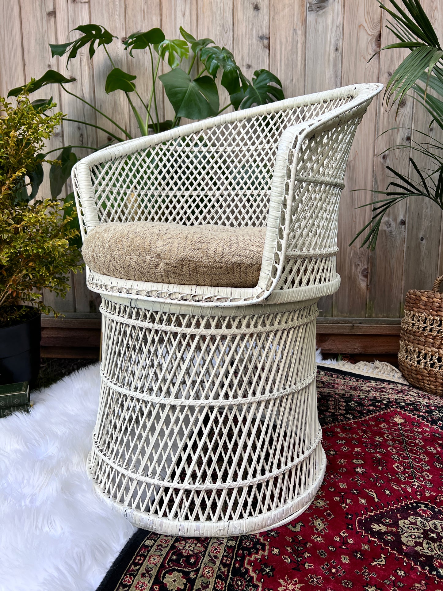 The White Peacock Chair