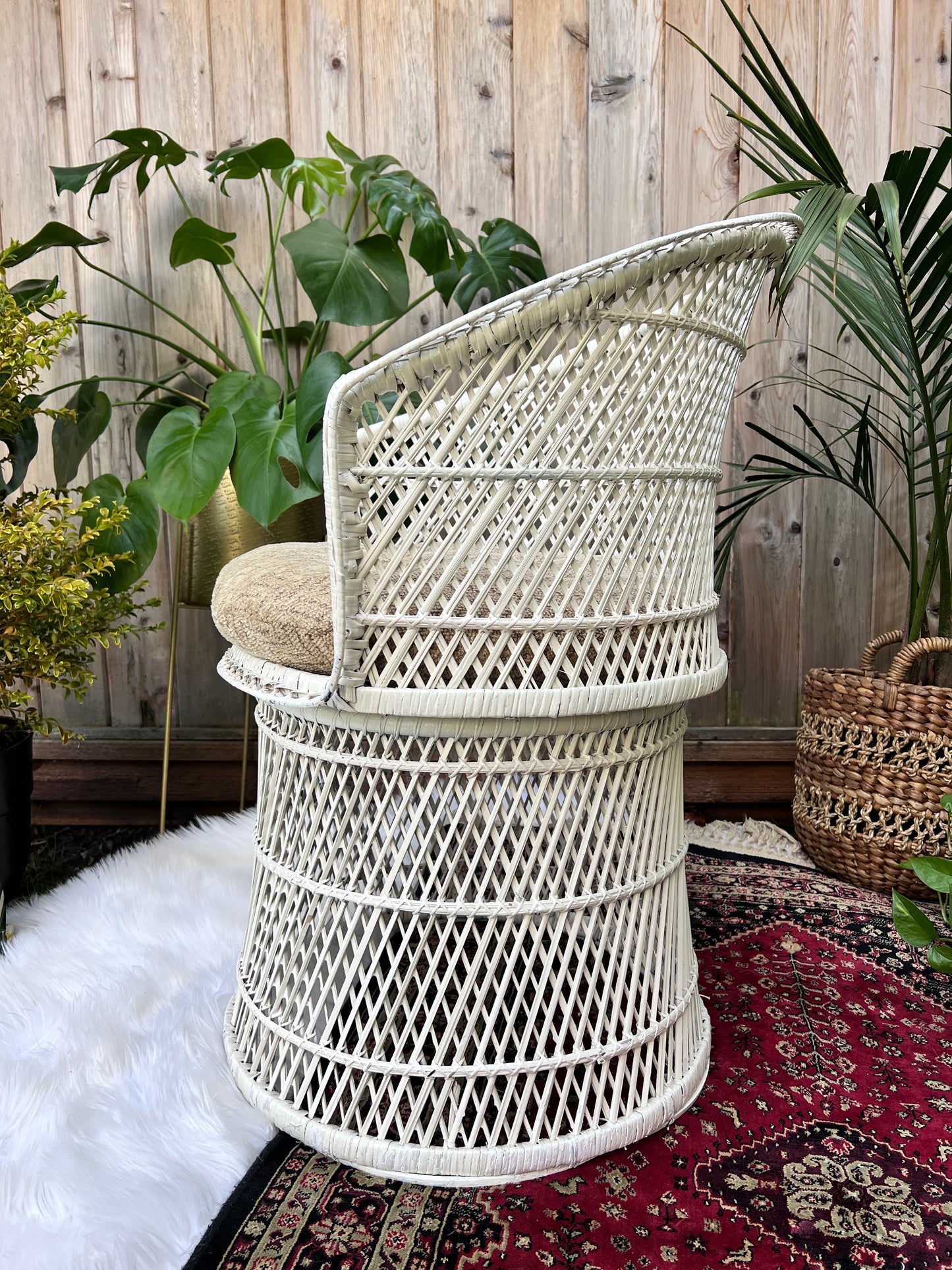 The White Peacock Chair