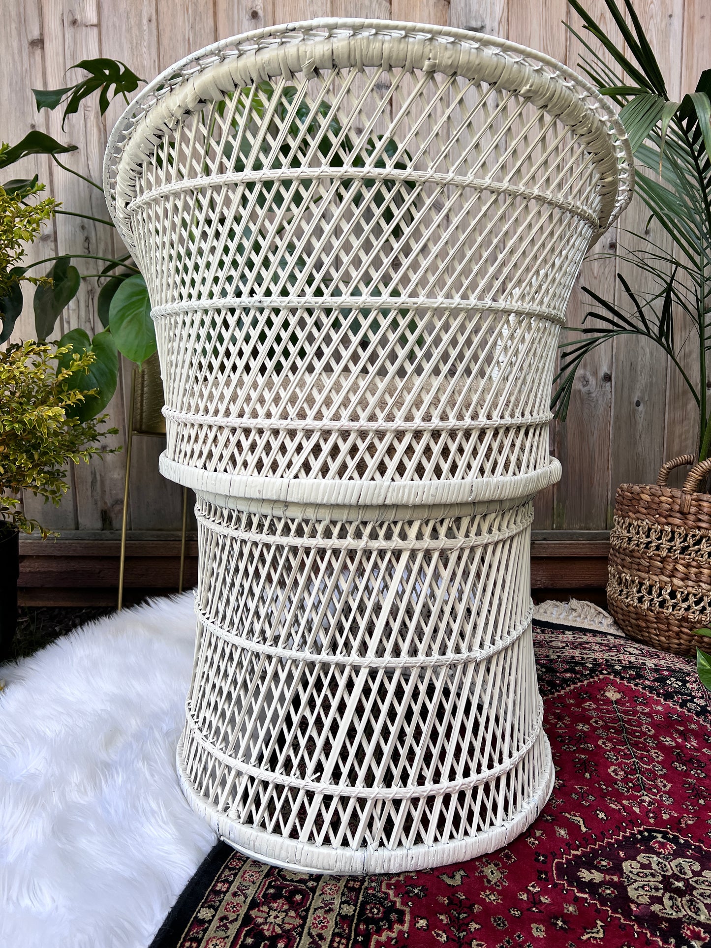 The White Peacock Chair