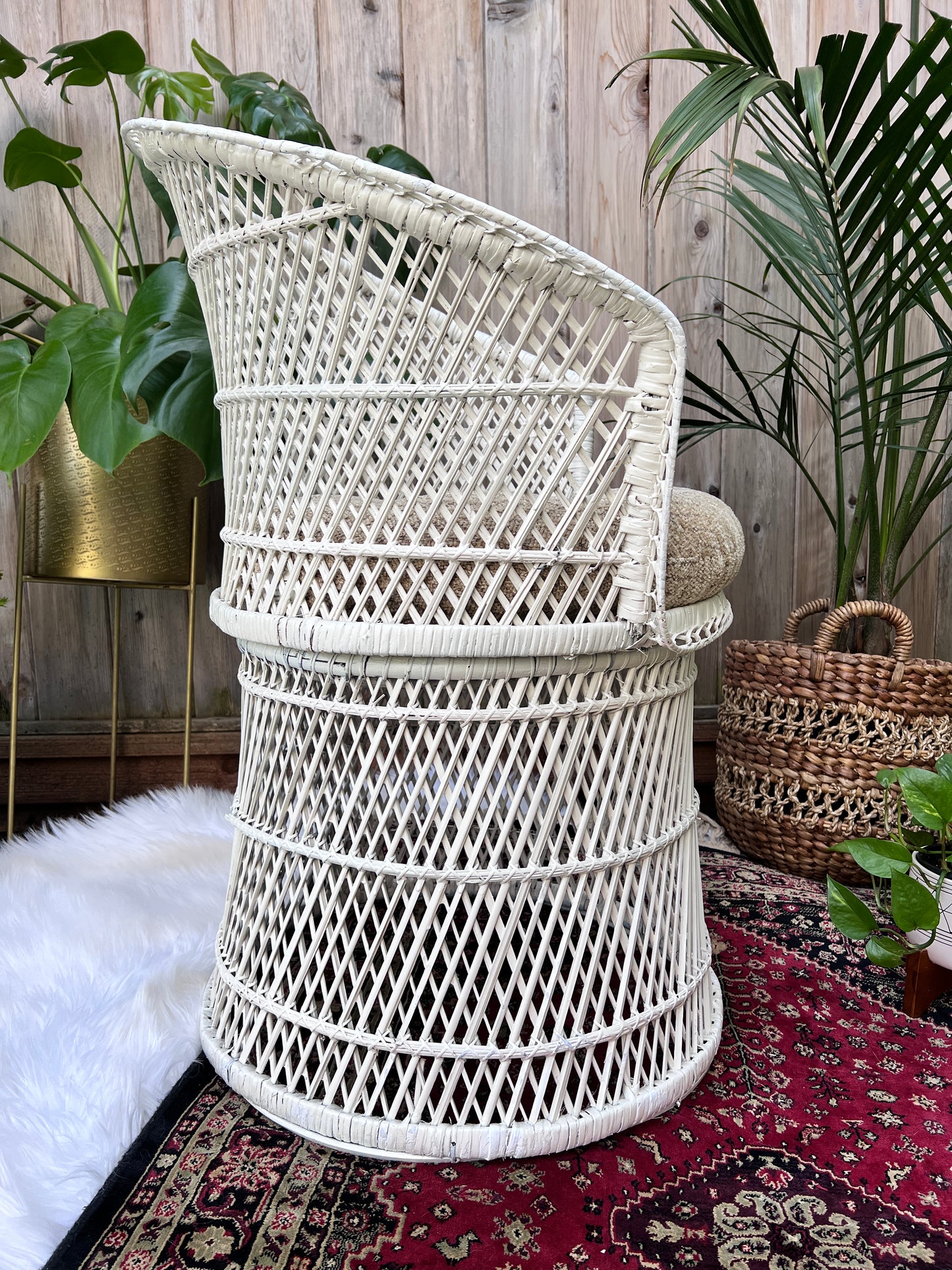 The White Peacock Chair