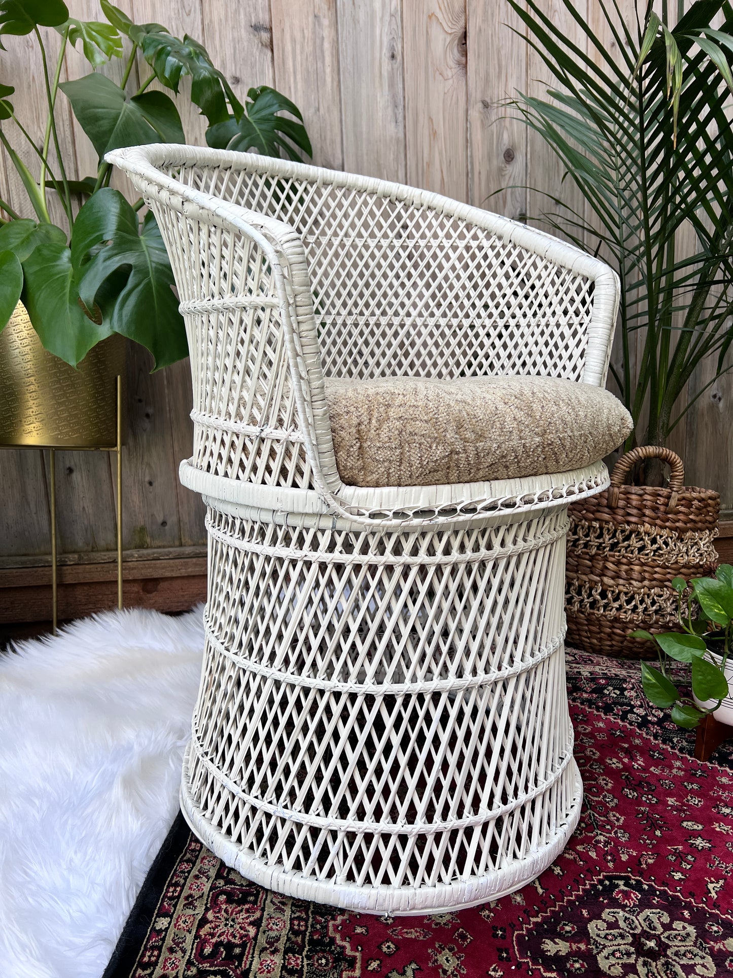 The White Peacock Chair