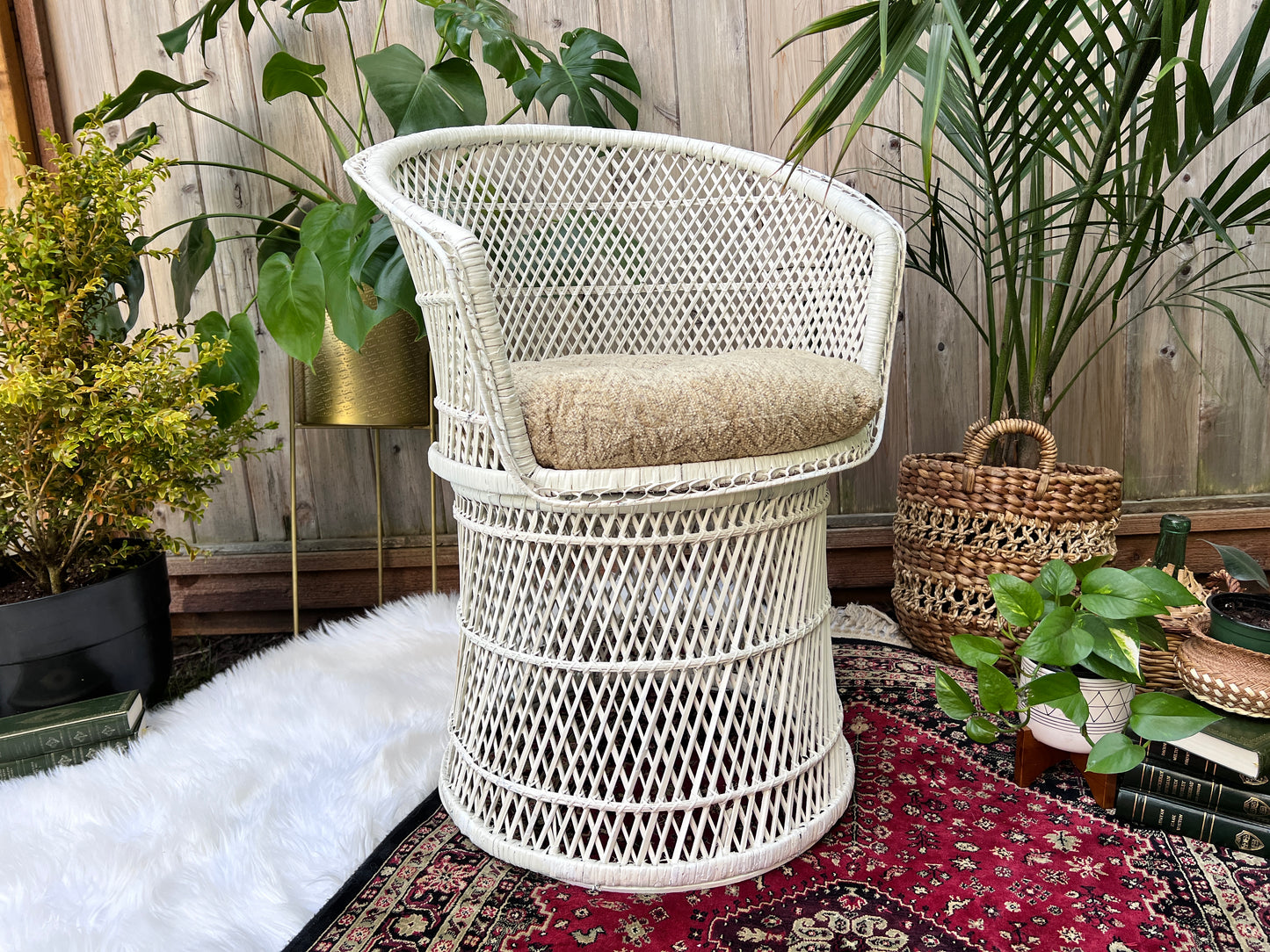 The White Peacock Chair