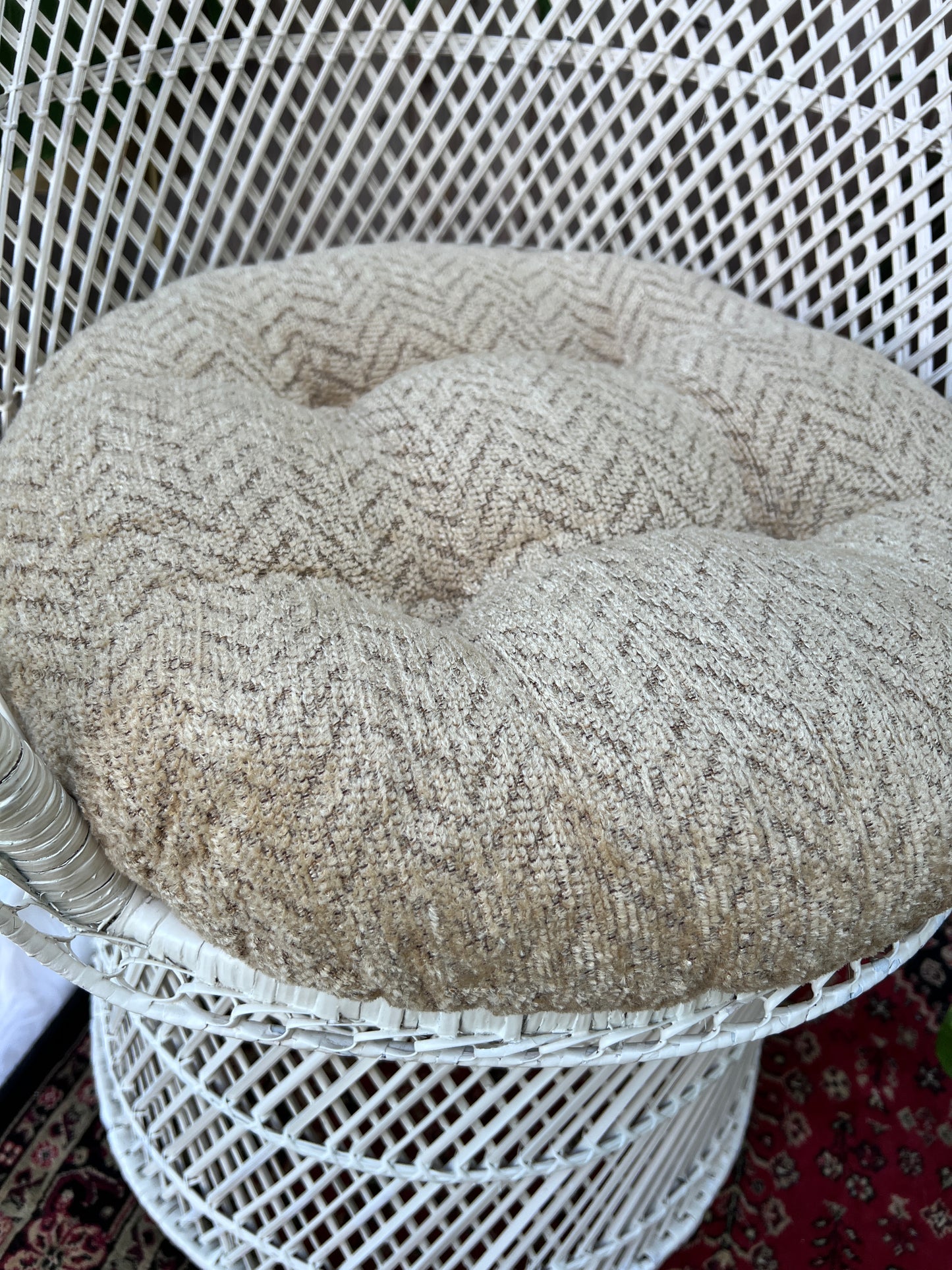 The White Peacock Chair