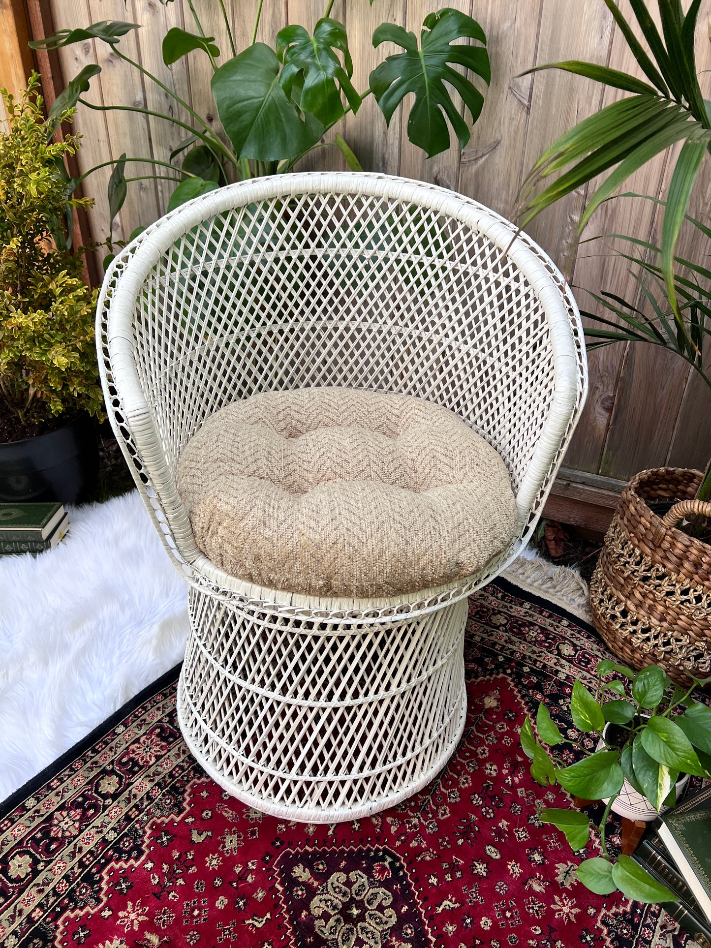 The White Peacock Chair