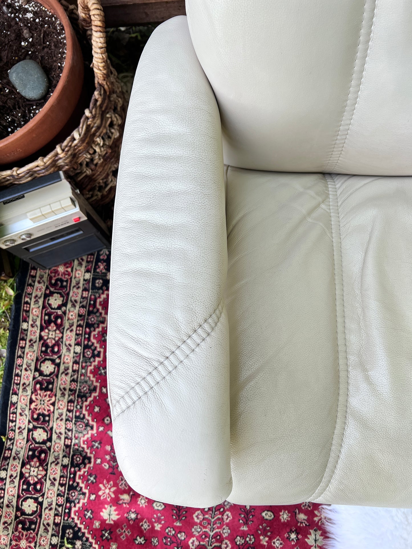 The Ekornes Stressless Consul Recliner & Ottoman