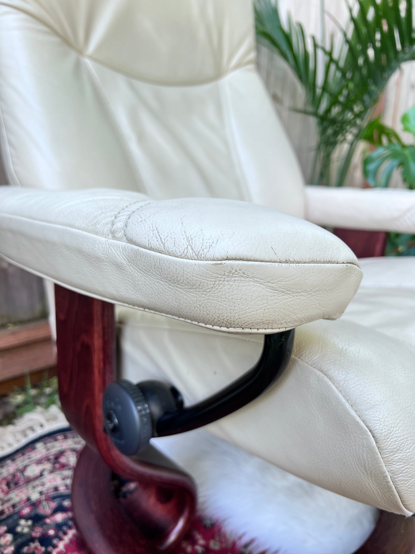 The Ekornes Stressless Consul Recliner & Ottoman