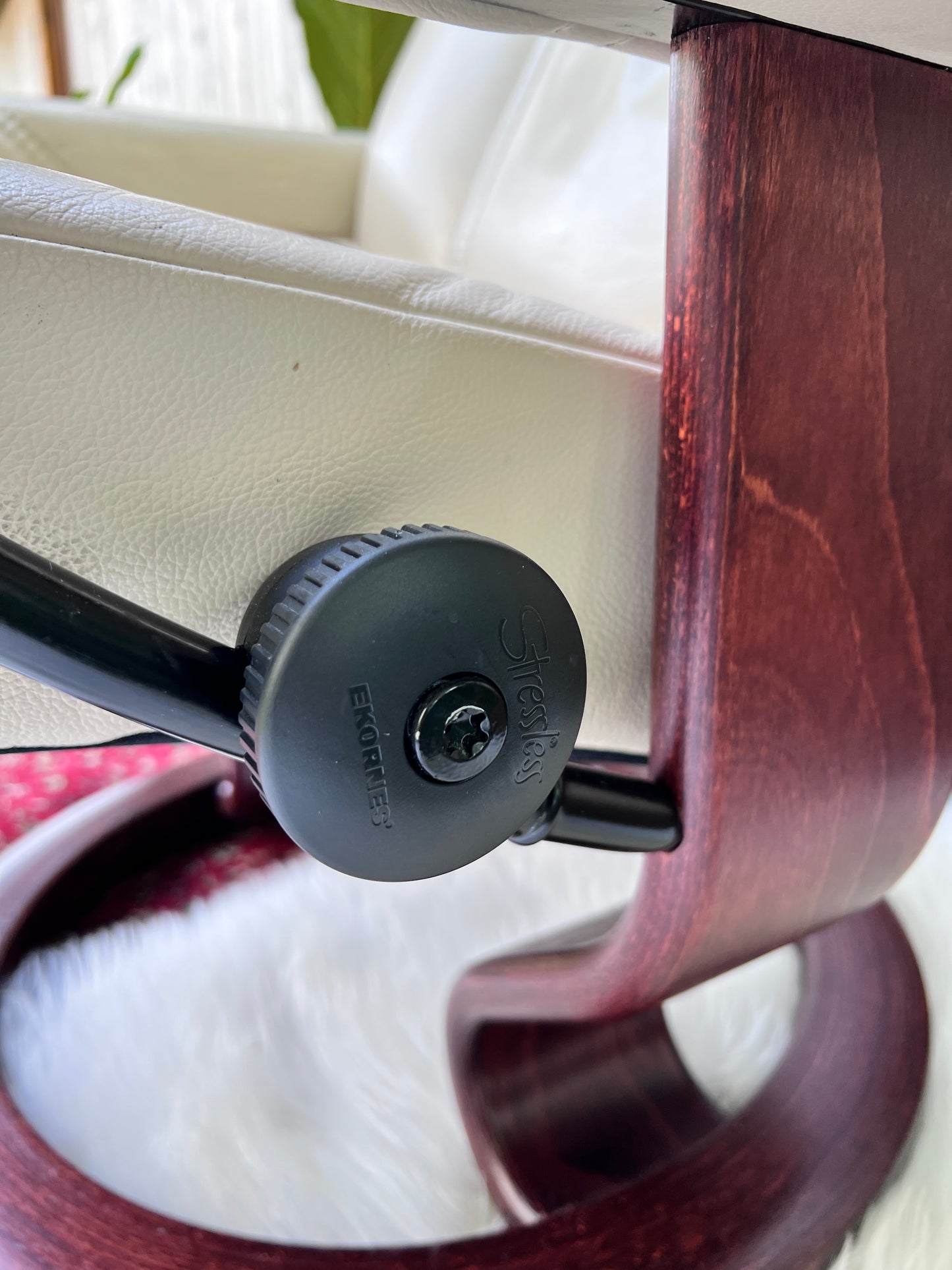 The Ekornes Stressless Consul Recliner & Ottoman