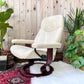 The Ekornes Stressless Consul Recliner & Ottoman