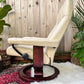 The Ekornes Stressless Consul Recliner & Ottoman