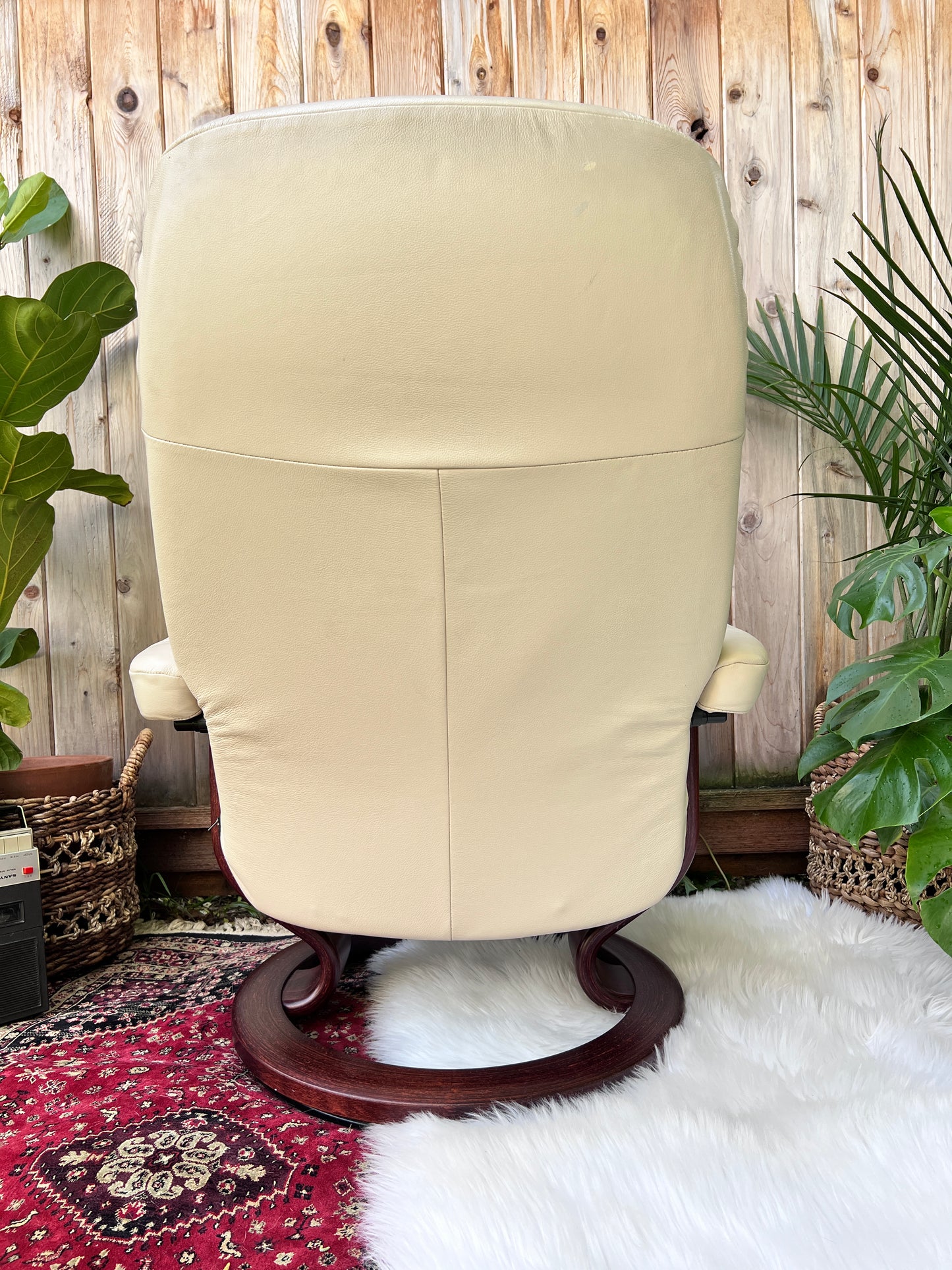 The Ekornes Stressless Consul Recliner & Ottoman