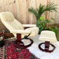 The Ekornes Stressless Consul Recliner & Ottoman