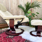 The Ekornes Stressless Consul Recliner & Ottoman