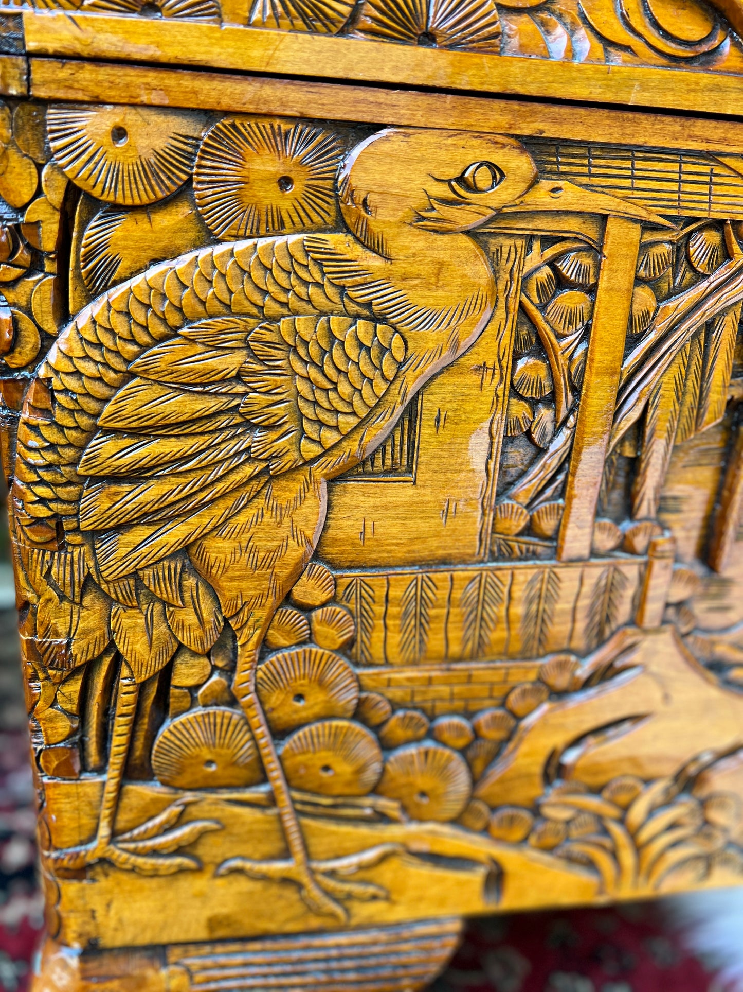 The Camphor Crane Chest