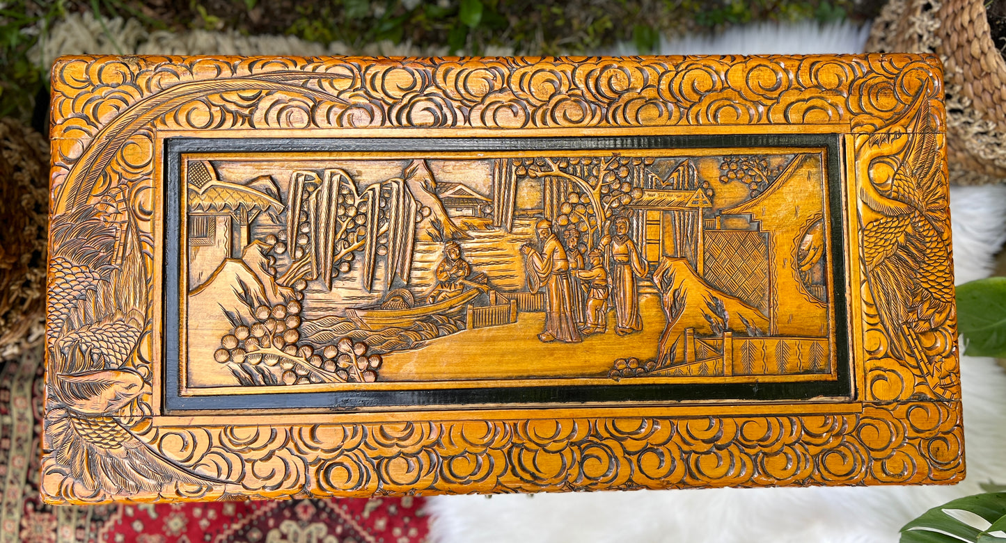 The Camphor Crane Chest