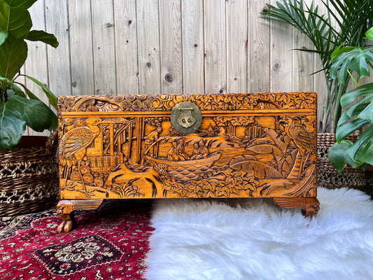 The Camphor Crane Chest