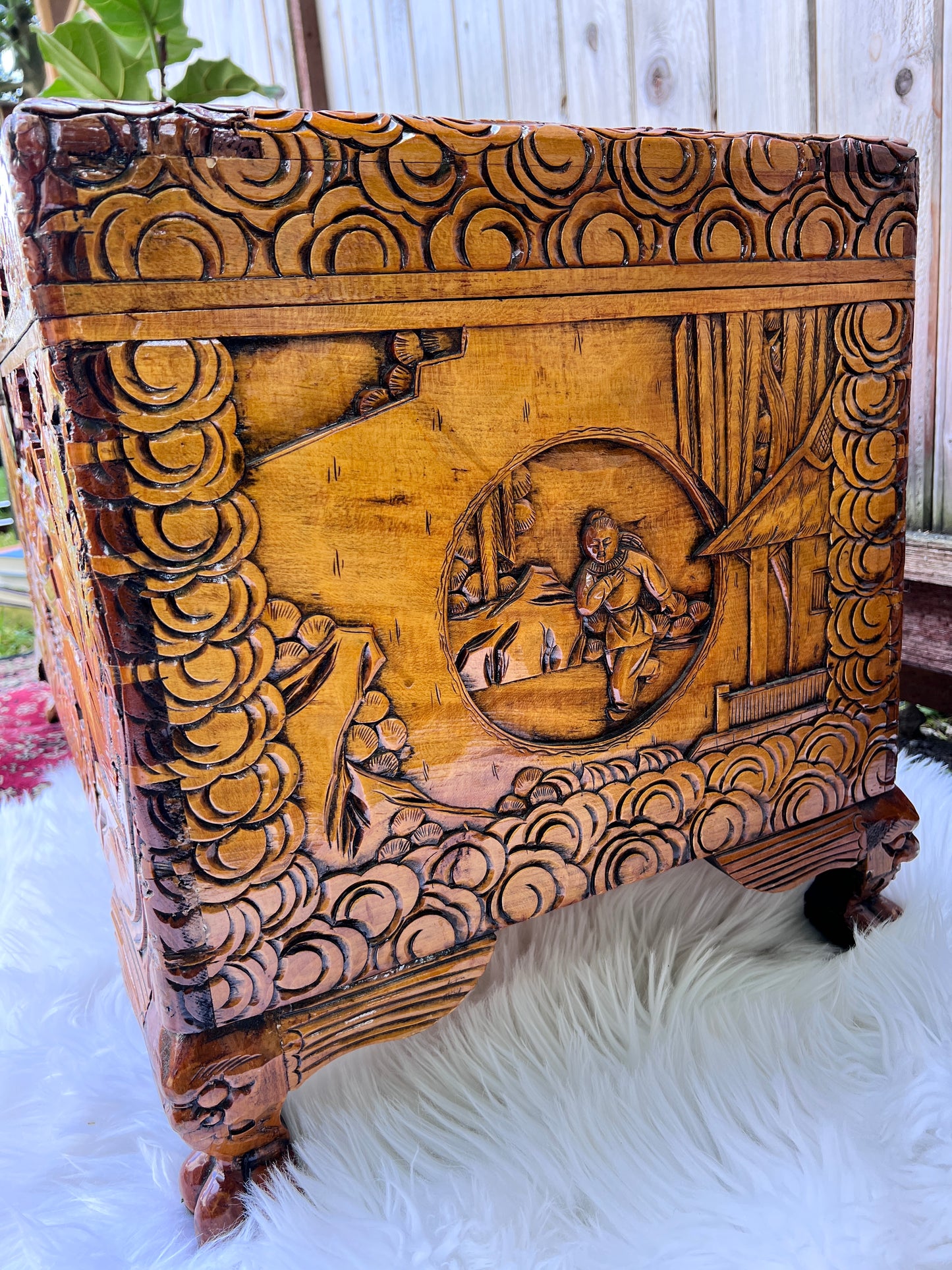 The Camphor Crane Chest
