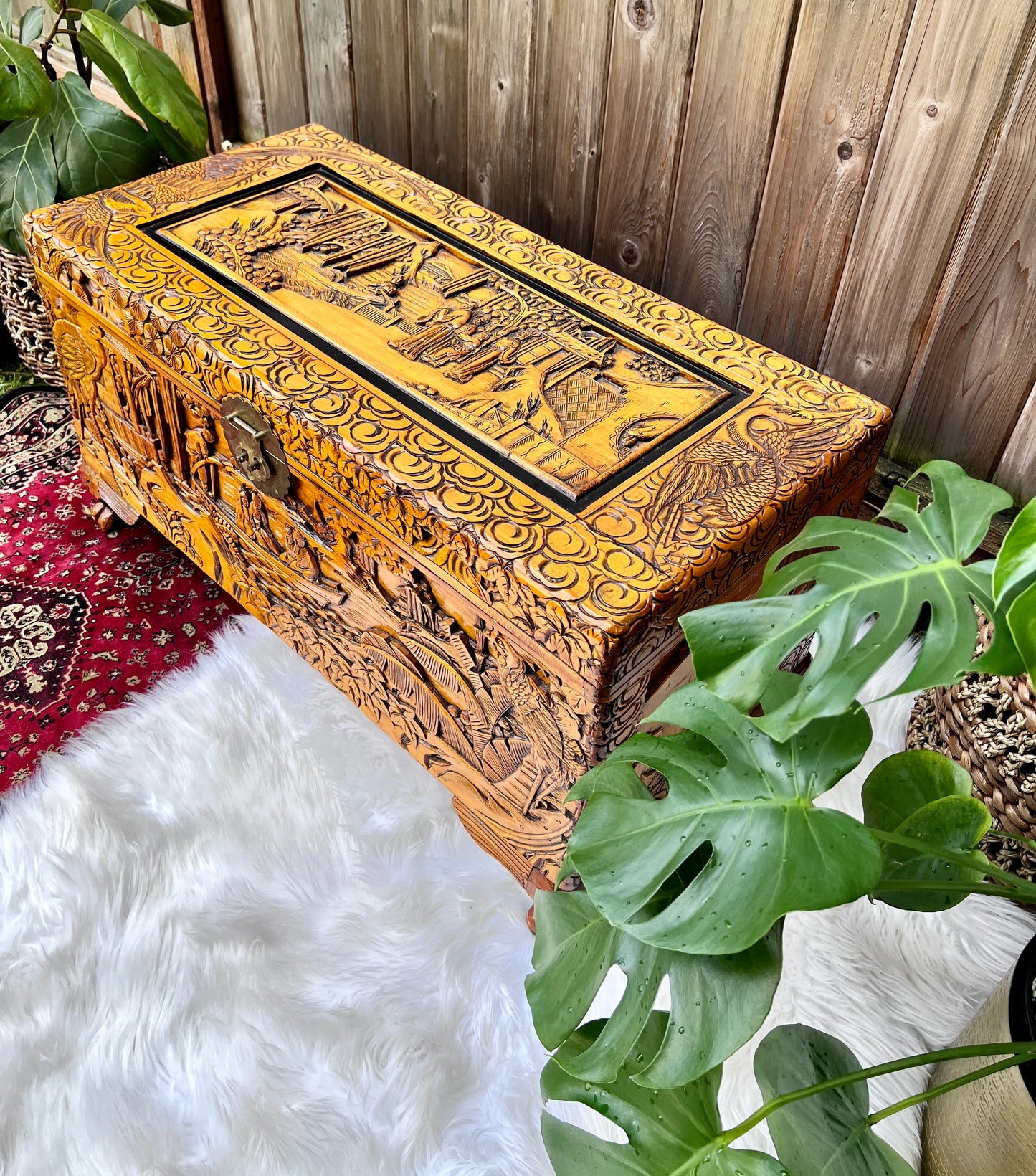 The Camphor Crane Chest
