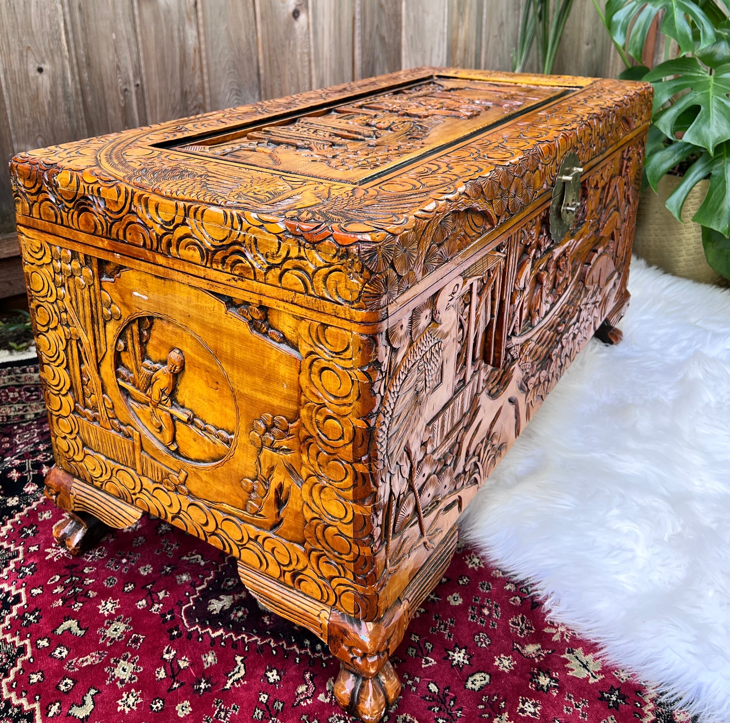 The Camphor Crane Chest