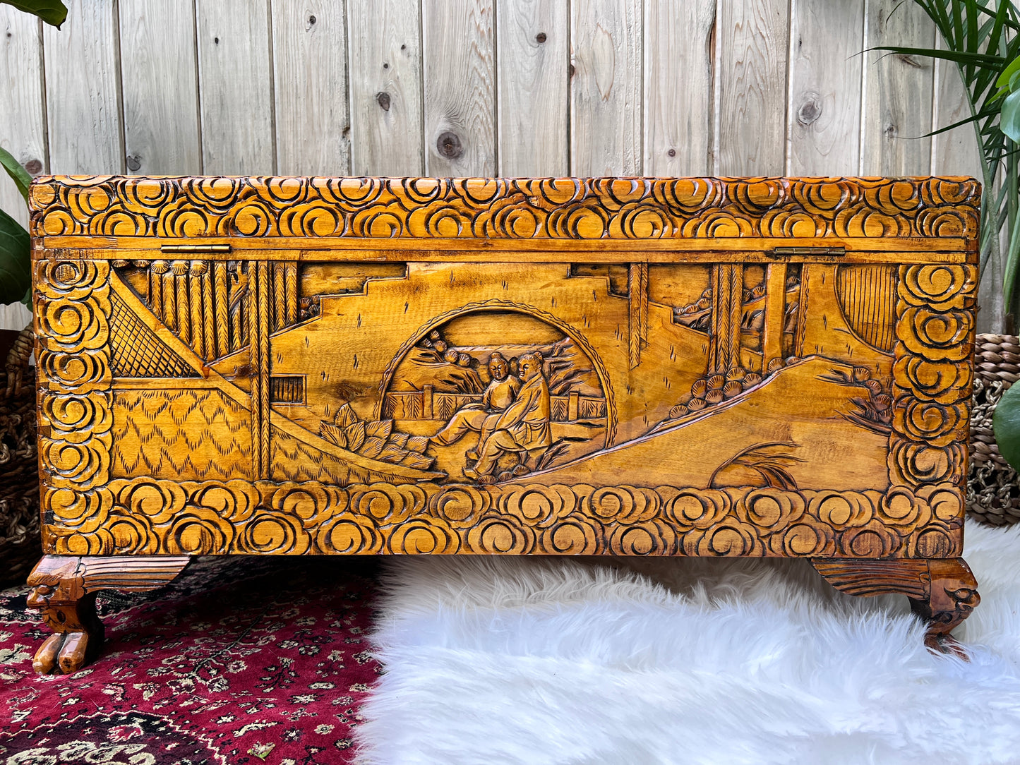 The Camphor Crane Chest