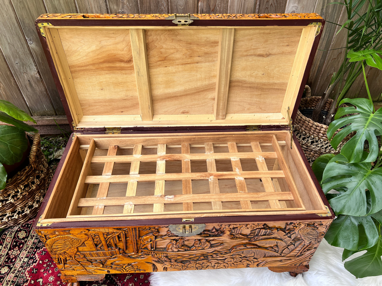 The Camphor Crane Chest