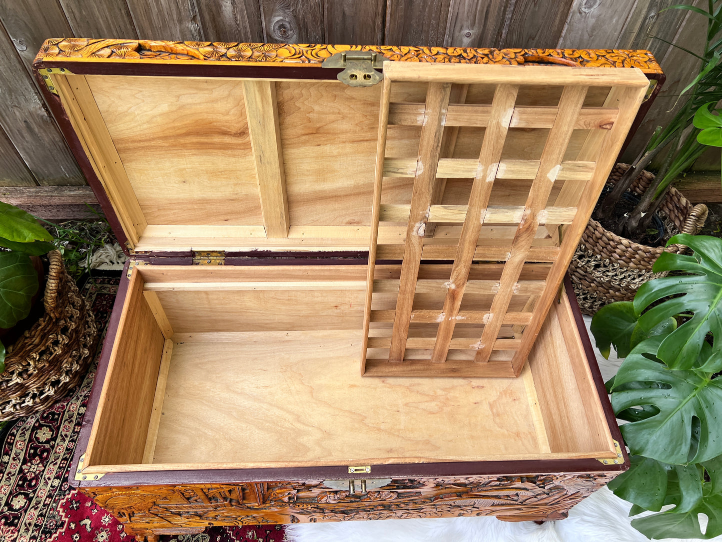 The Camphor Crane Chest