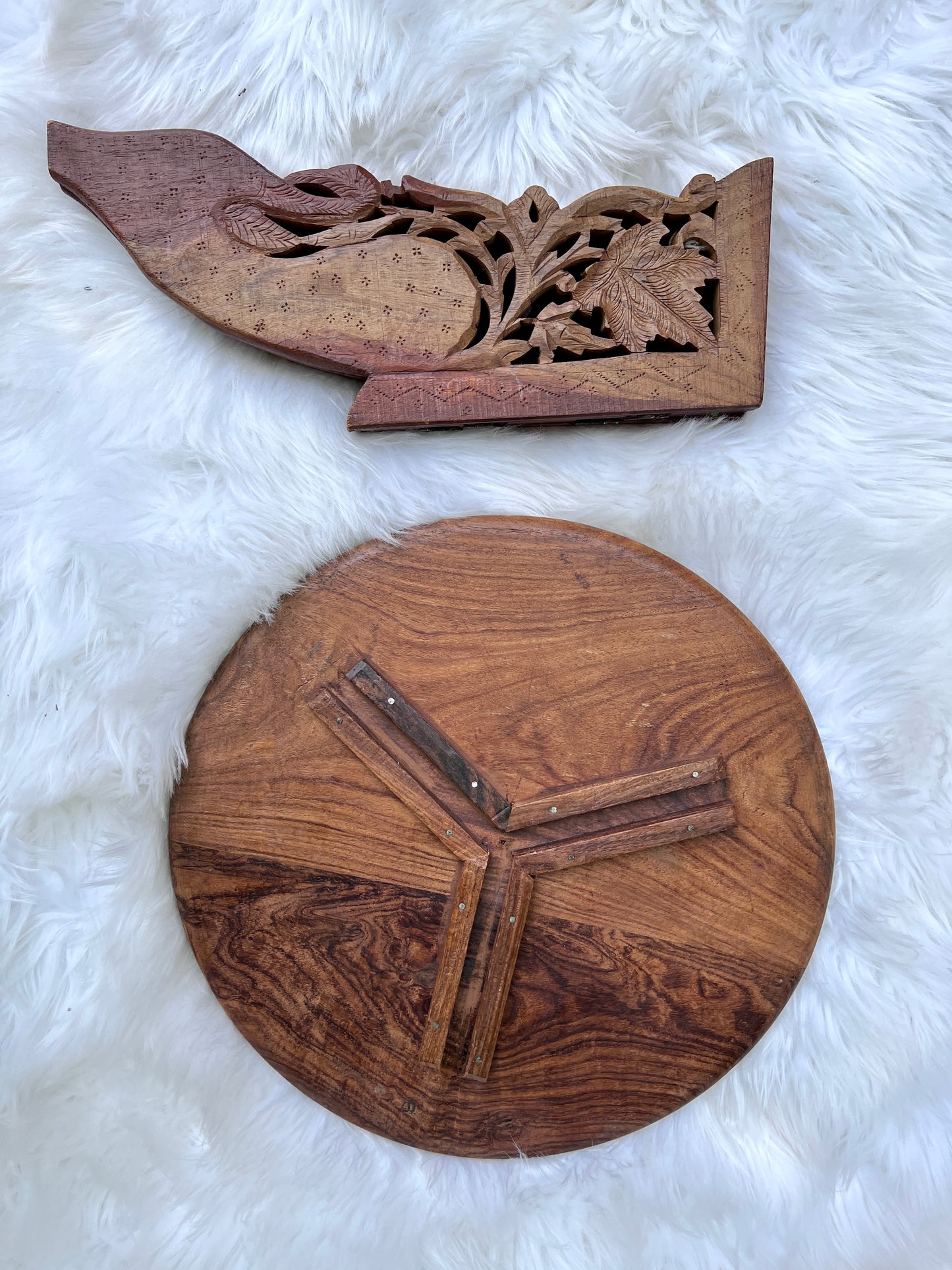 The Naya Carved Table
