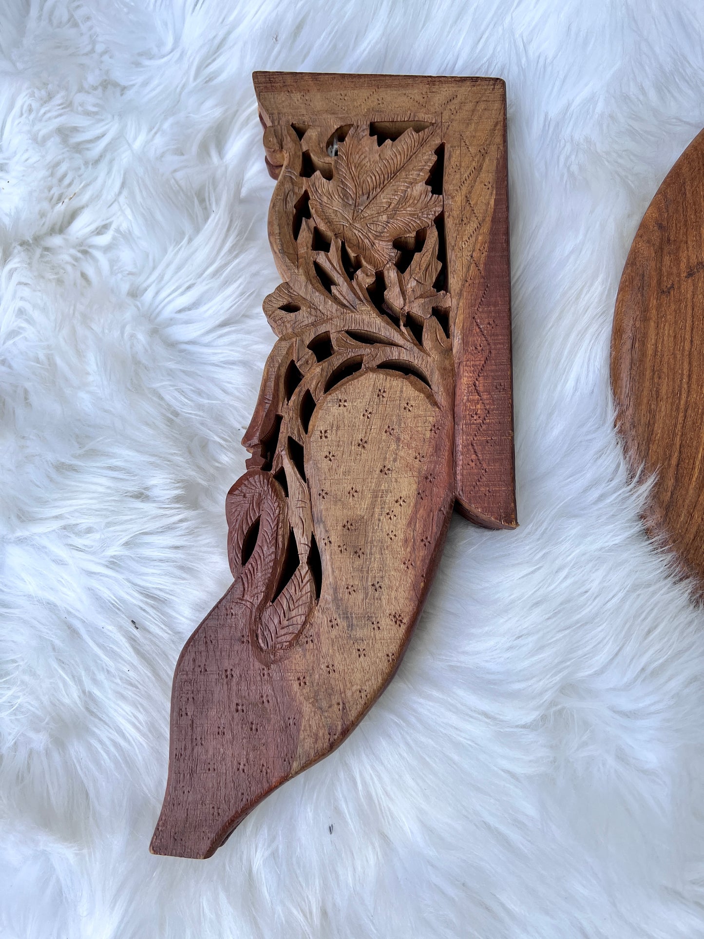 The Naya Carved Table