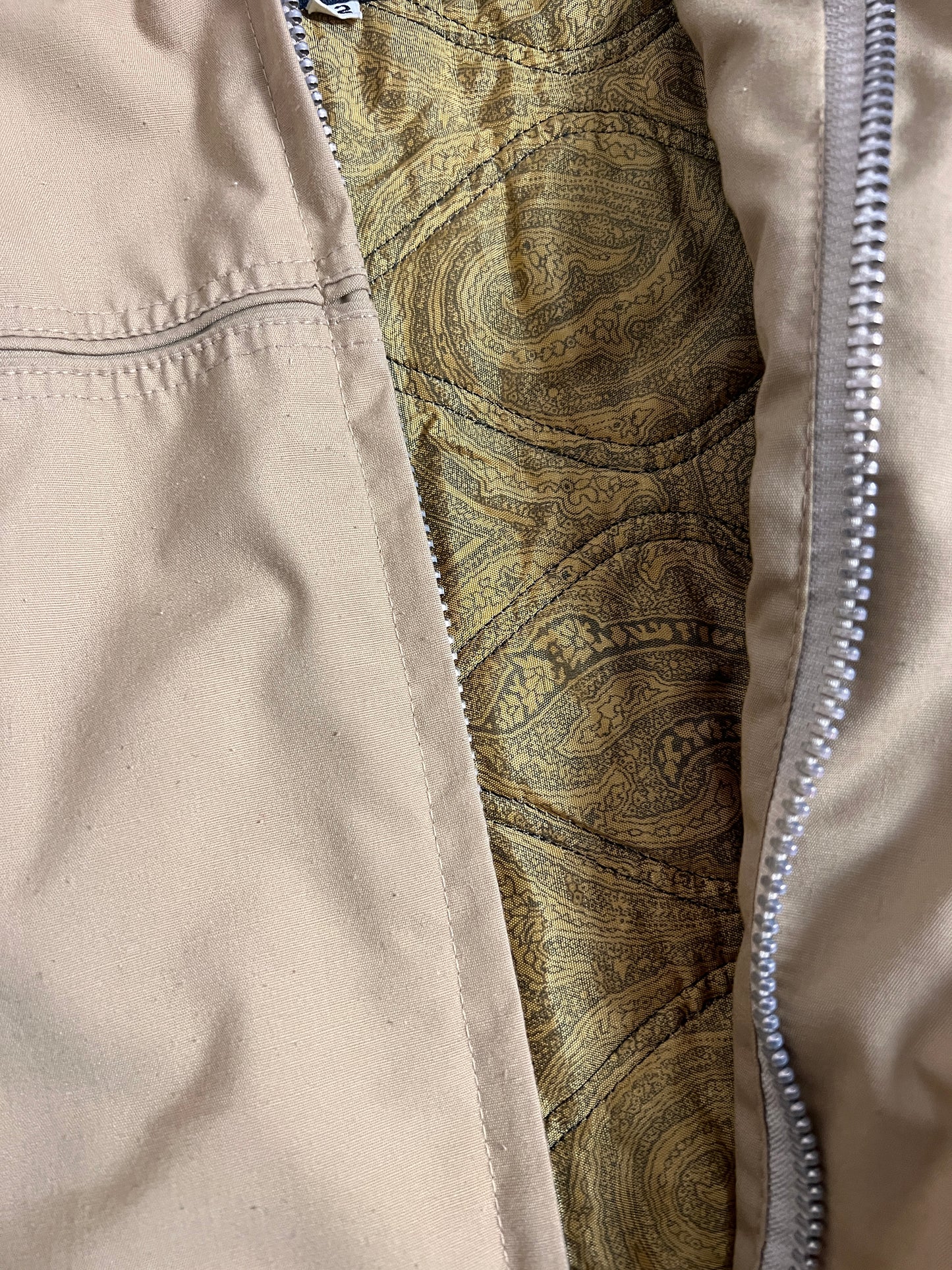 Vintage Bomber Style Jacket