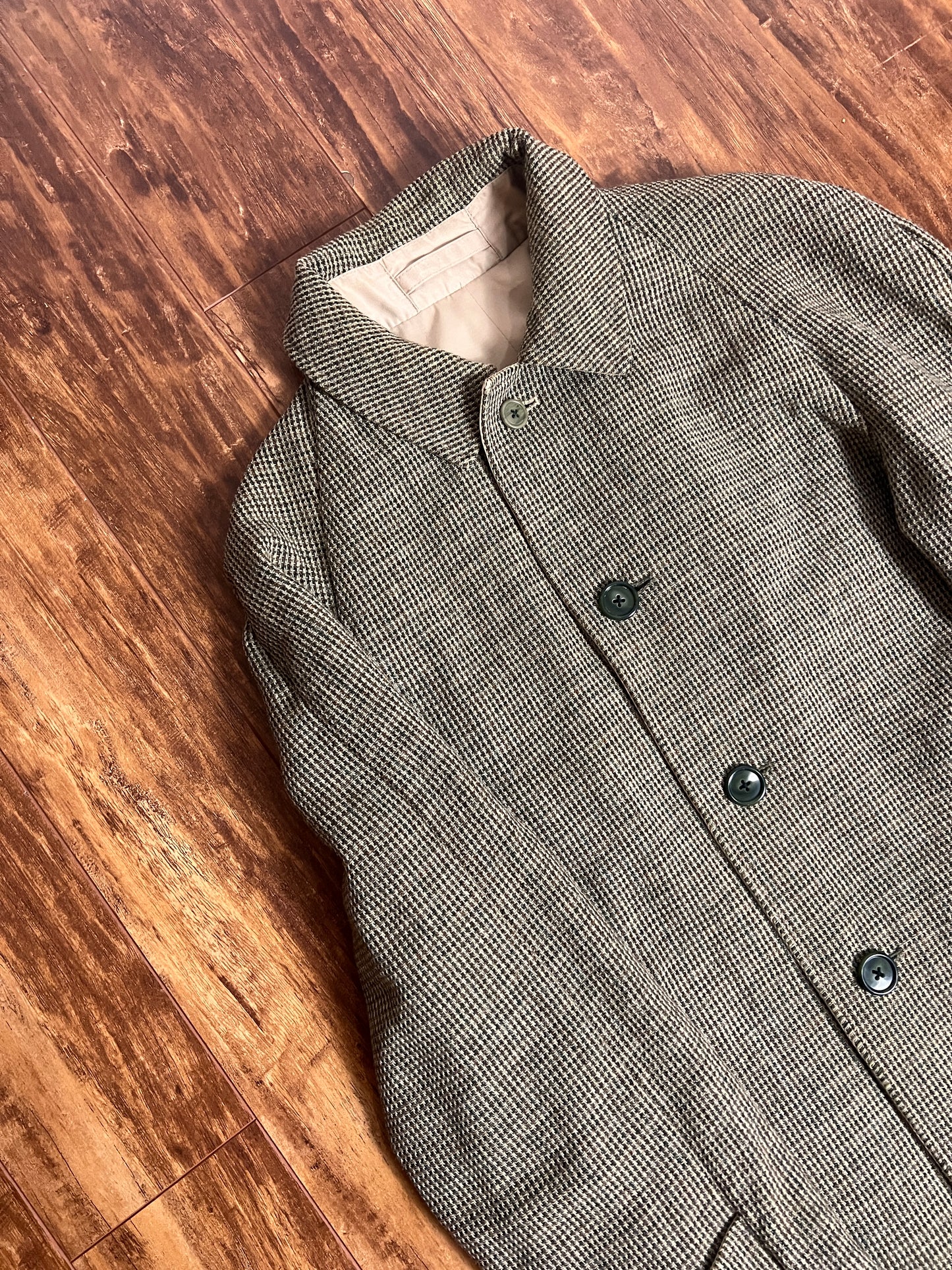 Vintage Reversible Wool Overcoat