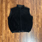 Black Reversible Fleece Vest