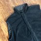 Black Reversible Fleece Vest