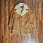 Vintage Shearling Suede Jacket
