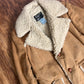 Vintage Shearling Suede Jacket
