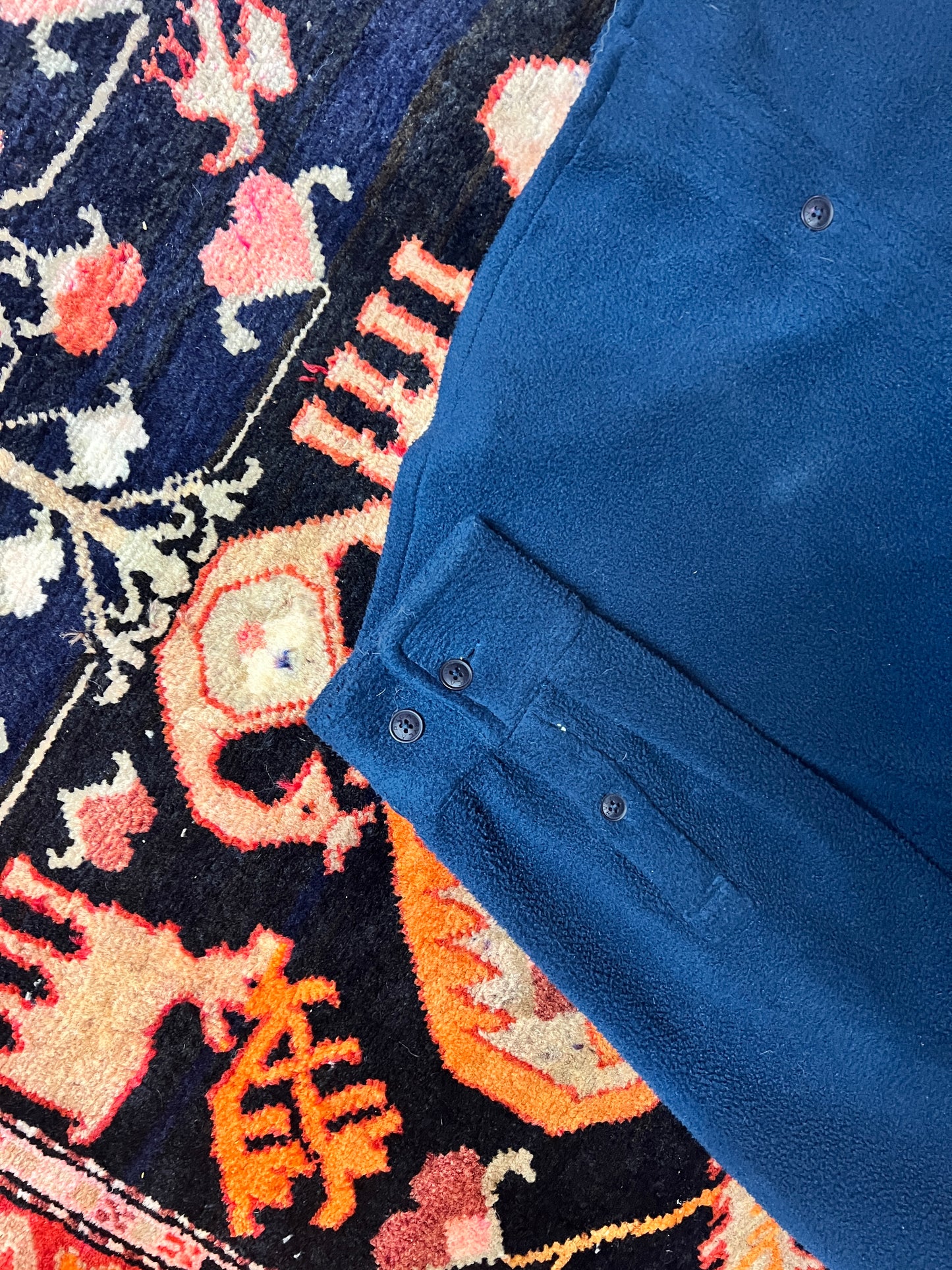 RVCA Fleece Button Up