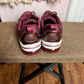 Burgundy Running Shoes