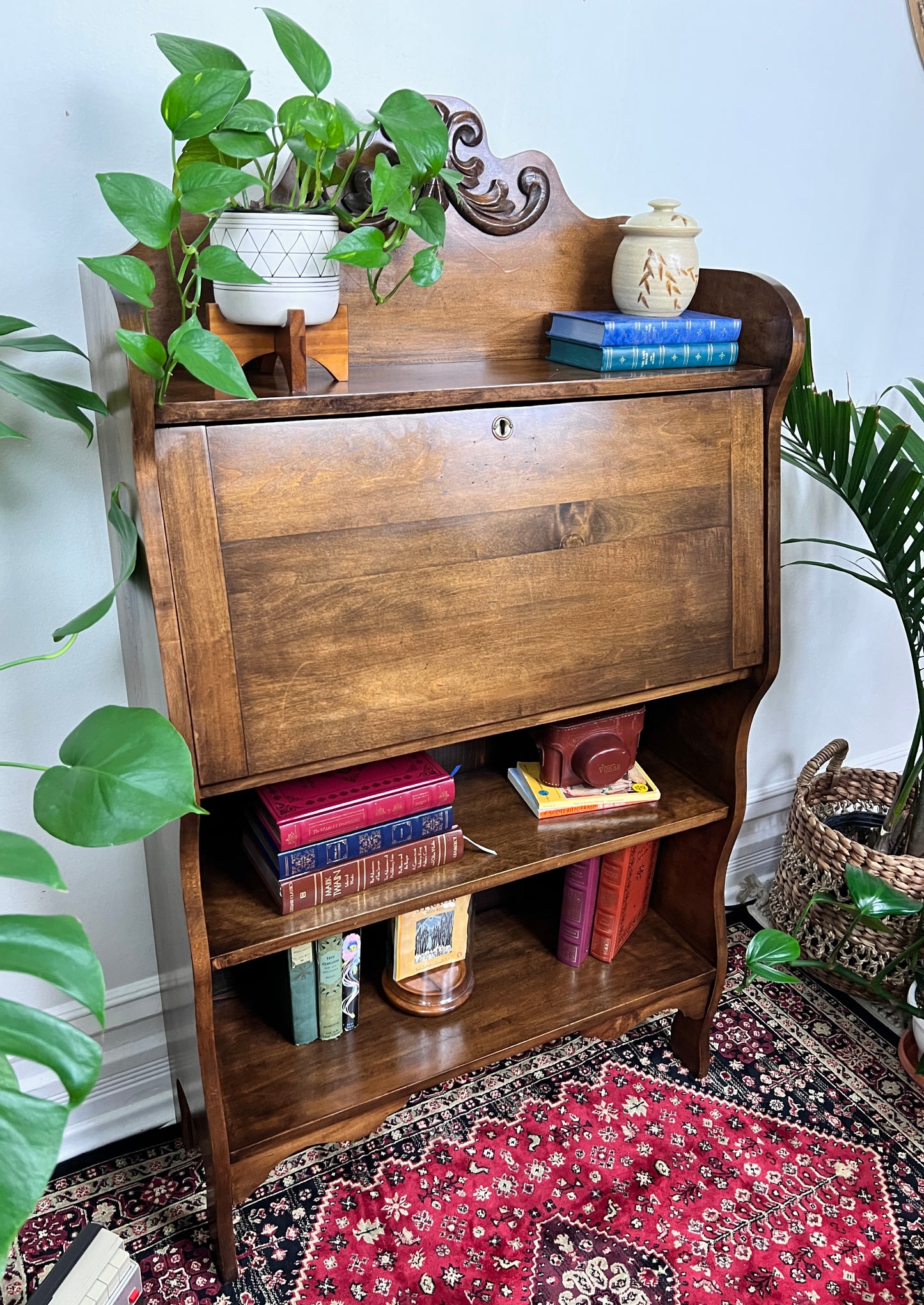The Dolores Secretariat Desk & Shelf